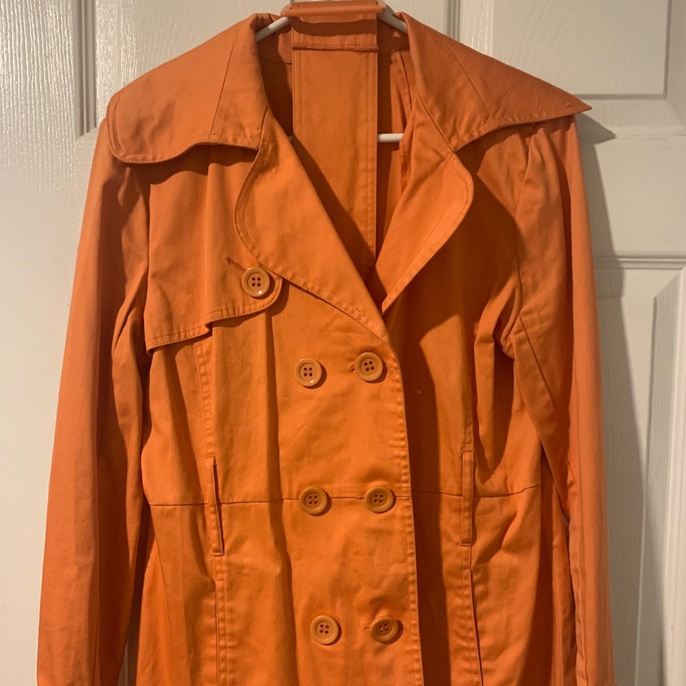 Orange Fall Jacket, Large